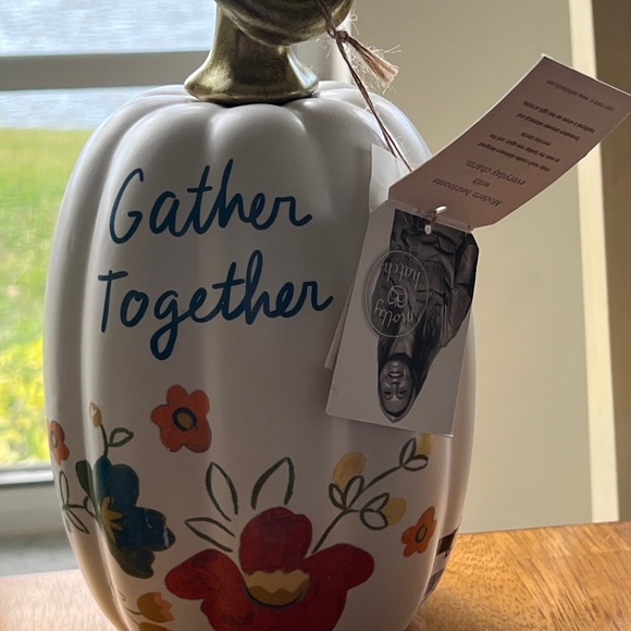 Molly Hatch Anthropologie GATHER TOGETHER Pumpkin Gourd DECOR FALL THANKSGIVING